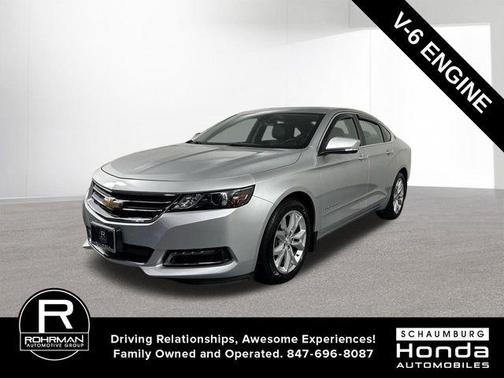 Silver Ice Metallic 2018 Chevrolet Impala 1LT