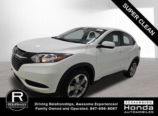 White Orchid Pearl 2017 Honda HR-V LX