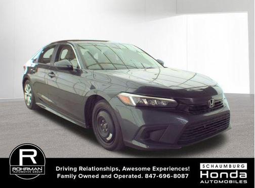 Meteorite Gray Metallic 2023 Honda Civic LX