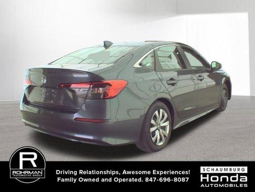 Meteorite Gray Metallic 2023 Honda Civic LX