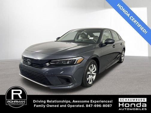 Meteorite Gray Metallic 2023 Honda Civic LX
