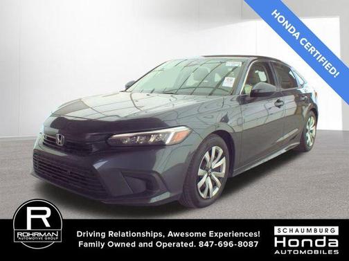 Meteorite Gray Metallic 2023 Honda Civic LX
