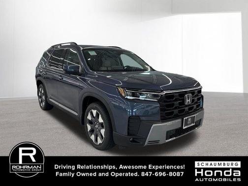 Smoke Blue 2026 Honda Pilot Touring
