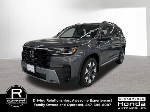 Modern Steel Metallic 2026 Honda Pilot Touring
