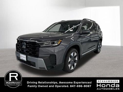 Modern Steel Metallic 2026 Honda Pilot Touring
