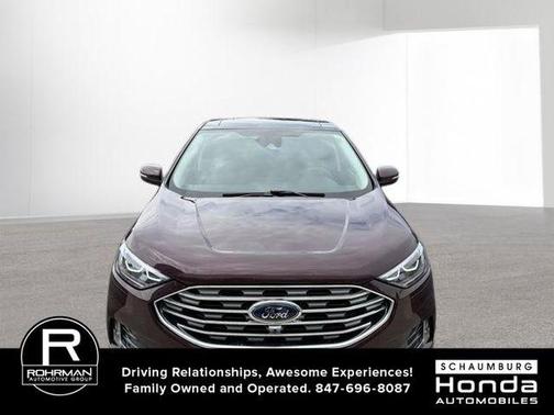 Burgundy Velvet Metallic Tinted Clearcoat 2022 Ford Edge Titanium
