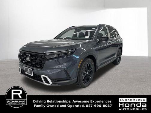 Meteorite Gray Metallic 2026 Honda CR-V Hybrid Sport Touring