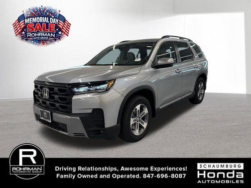 Solar Silver Metallic 2026 Honda Pilot EX-L