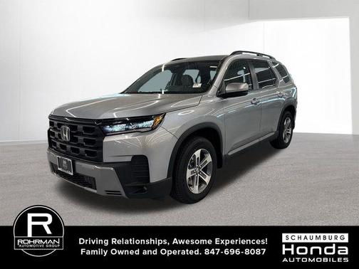Solar Silver Metallic 2026 Honda Pilot EX-L