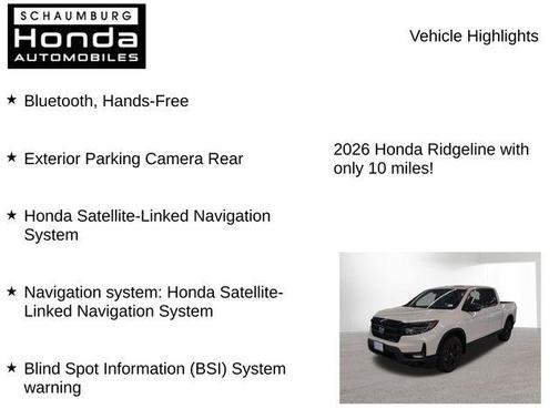 2026 Honda Ridgeline Black Edition