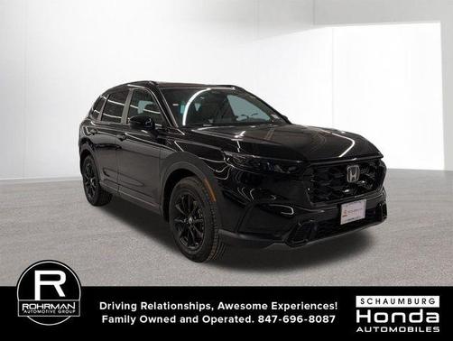 Crystal Black Pearl 2026 Honda CR-V Hybrid Sport-L