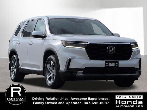 Platinum White Pearl 2025 Honda Pilot EX-L