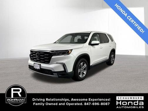 Platinum White Pearl 2025 Honda Pilot EX-L
