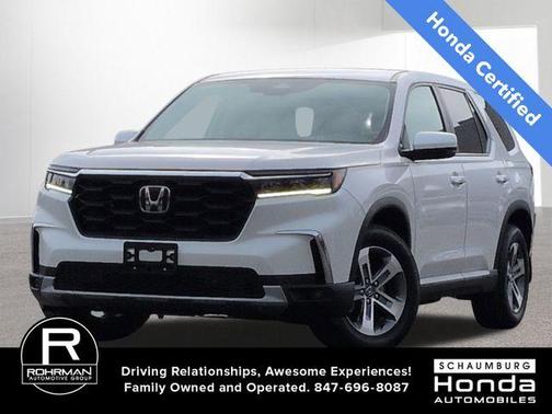Platinum White Pearl 2025 Honda Pilot EX-L