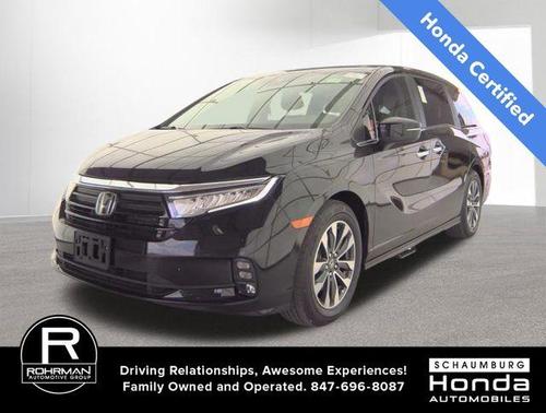 Crystal Black Pearl 2023 Honda Odyssey EX-L