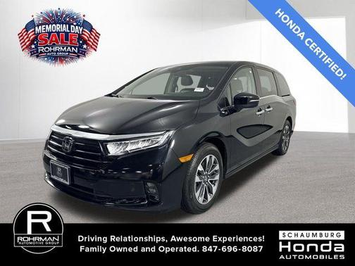 Crystal Black Pearl 2023 Honda Odyssey EX-L