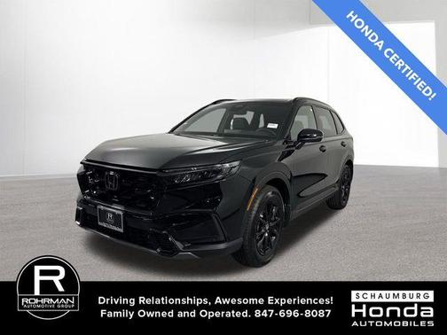 Crystal Black Pearl 2026 Honda CR-V Hybrid Sport-L