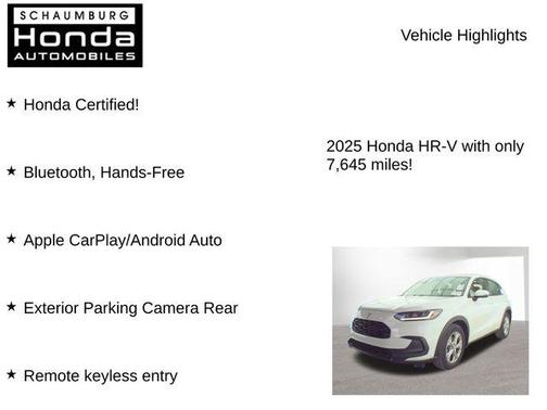 2025 Honda HR-V LX