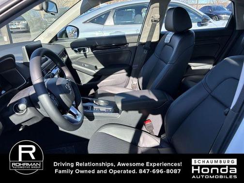 Platinum White Pearl 2024 Honda Civic EX-L