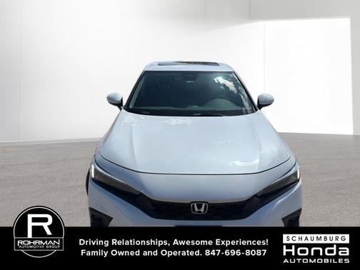 Platinum White Pearl 2024 Honda Civic EX-L