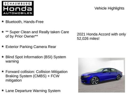 2021 Honda Accord Sport 2.0T