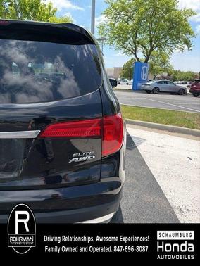 Crystal Black Pearl 2016 Honda Pilot Elite