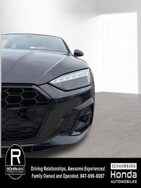 Mythos Black Metallic 2023 Audi A5 Sportback 45 S Line Premium Plus