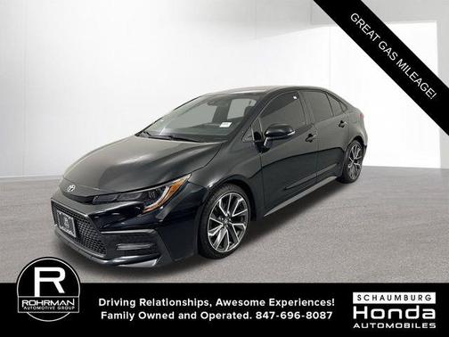 Black Sand Pearl 2021 Toyota Corolla SE