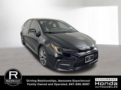 Black Sand Pearl 2021 Toyota Corolla SE