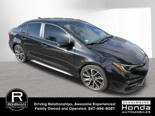 Black Sand Pearl 2021 Toyota Corolla SE