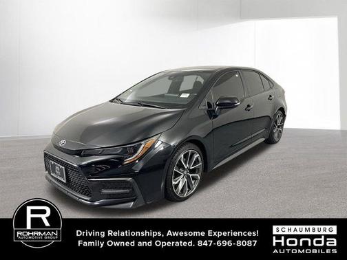 Black Sand Pearl 2021 Toyota Corolla SE