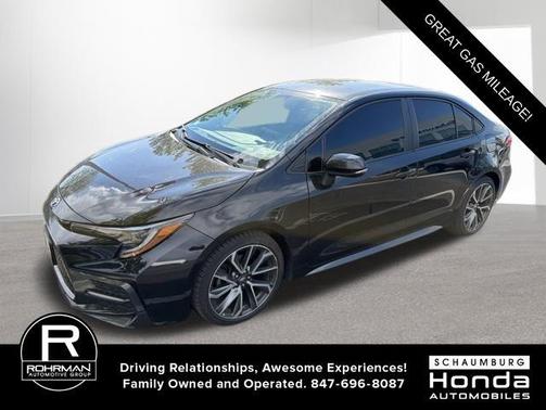 Black Sand Pearl 2021 Toyota Corolla SE