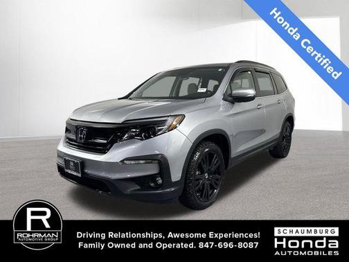 Lunar Silver Metallic 2022 Honda Pilot Special Edition