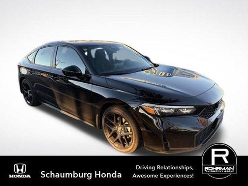 Crystal Black Pearl 2026 Honda Civic Hybrid Sport