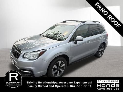Ice Silver Metallic 2017 Subaru Forester 2.5i Limited