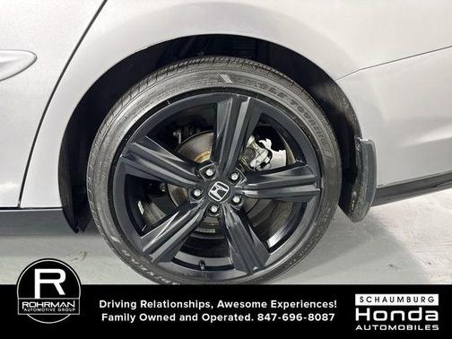 Silver 2024 Honda Accord Hybrid Sport-L
