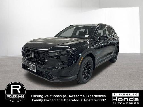 Crystal Black Pearl 2026 Honda CR-V Hybrid Sport