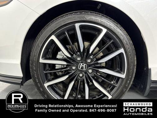 Platinum White Pearl 2026 Honda Accord Hybrid Touring
