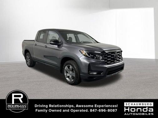 Modern Steel Metallic 2024 Honda Ridgeline TrailSport