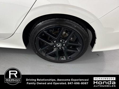 White 2025 Honda Civic Sport