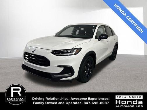 White 2024 Honda HR-V Sport