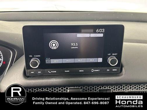 White 2024 Honda HR-V Sport