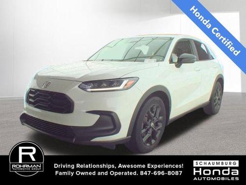 White 2024 Honda HR-V Sport
