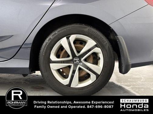 Cosmic Blue Metallic 2018 Honda Civic LX