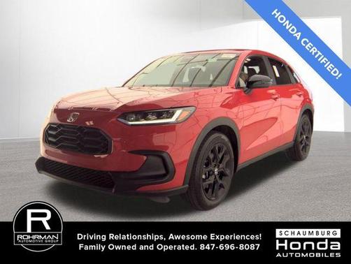 Milano Red 2024 Honda HR-V Sport