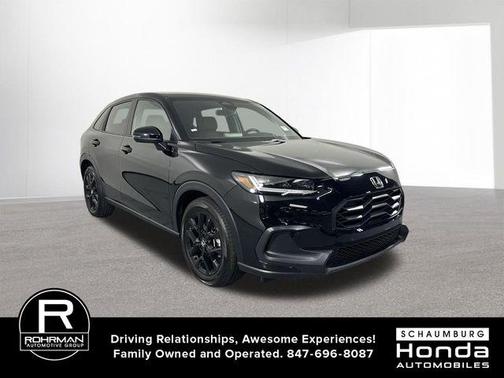 Crystal Black Pearl 2025 Honda HR-V Sport