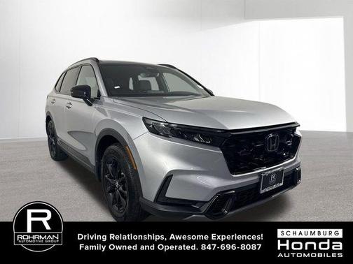 Solar Silver Metallic 2026 Honda CR-V Hybrid Sport-L