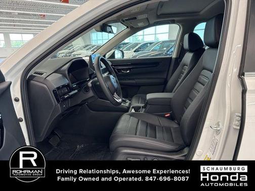 Platinum White Pearl 2026 Honda CR-V EX-L