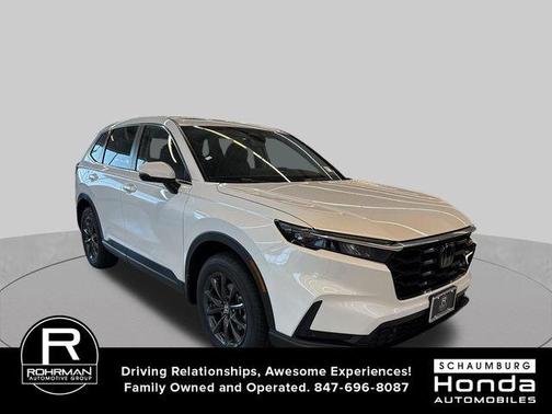 Platinum White Pearl 2026 Honda CR-V EX-L