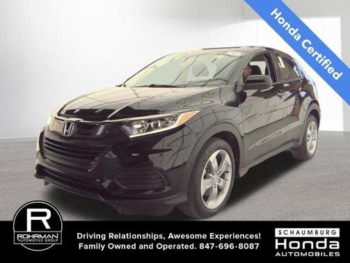 Black 2022 Honda HR-V LX
